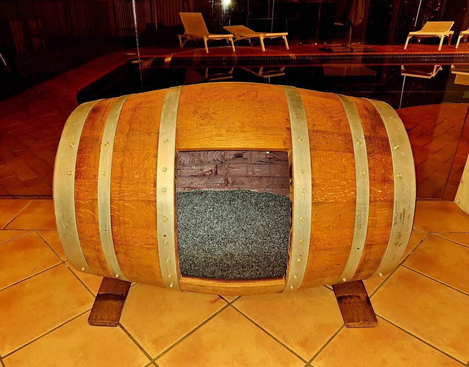 French Oak Wine Barrel Dog Kennel Bed | Custom Dog House Australia